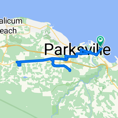 Route in Parksville