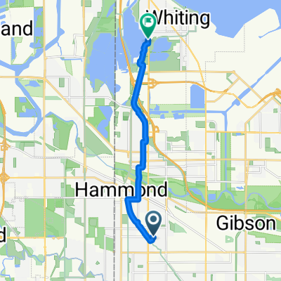Conkey St, Hammond to Wolf Lake/Lake George Trails, Hammond