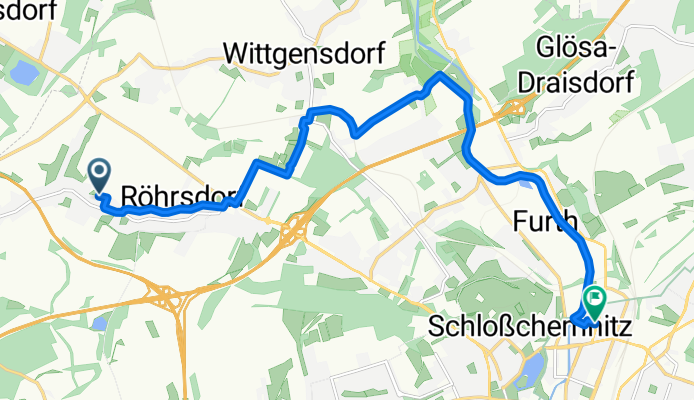 Limbacher Straße 40B nach Zöllnerplatz