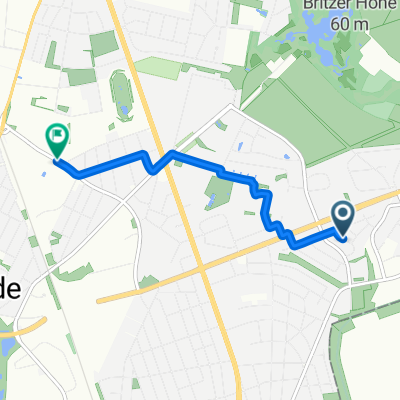 Drusenheimer Weg, Berlin nach Daimlerstraße, Berlin