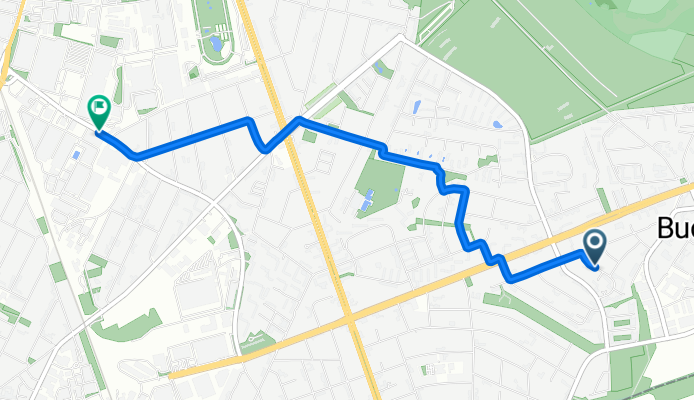 Drusenheimer Weg, Berlin nach Daimlerstraße, Berlin