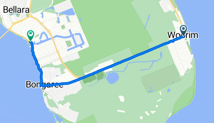 North St, Woorim to Allamanda Dr, Bongaree