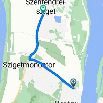 Monostori utca - Csóka utca