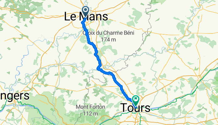 Le Mans - Saint-Cyr-sur-Loire