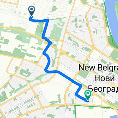 Херцеговачка, Belgrade to Jurija Gagarina, Belgrade