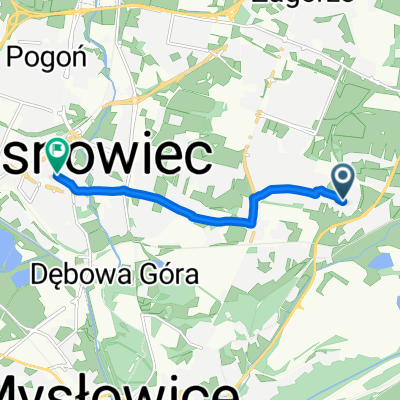 Józefa Ignacego Kraszewskiego do Modrzejowska