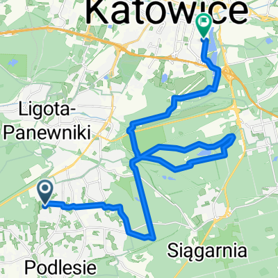 Orla, Katowice do I Paderewskiego, Katowice