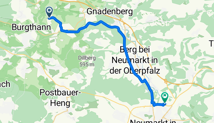 Westhaid, Burgthann nach Am Berliner Ring, Neumarkt in der Oberpfalz
