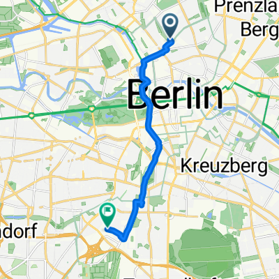 Theodor-Heuss-Weg, Berlin nach Euref-Campus, Berlin