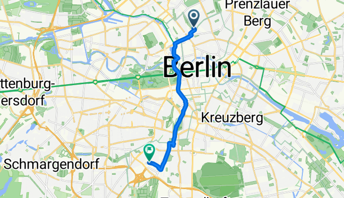 Theodor-Heuss-Weg, Berlin nach Euref-Campus, Berlin