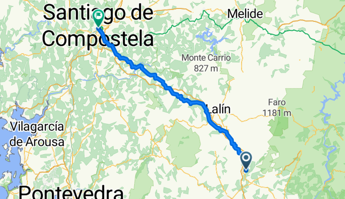 Piñor - Santiago de Compostela
