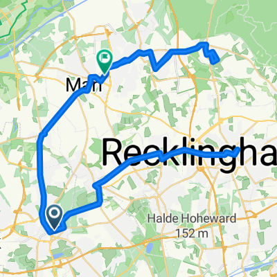 Goldbergstraße, Gelsenkirchen nach Merkurstraße, Marl