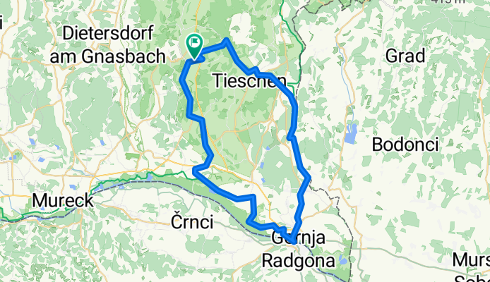 GPX Download: Hauptplatz Bad Radkersburg