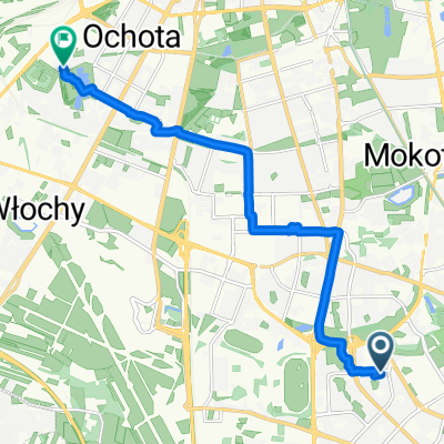 Zamiany, Warszawa do Kukiełki, Warszawa