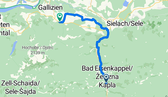 Vellach nach Wildensteiner Wasserfall