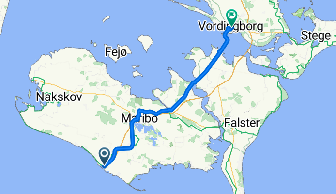 Rødbyhavn - Vordingborg