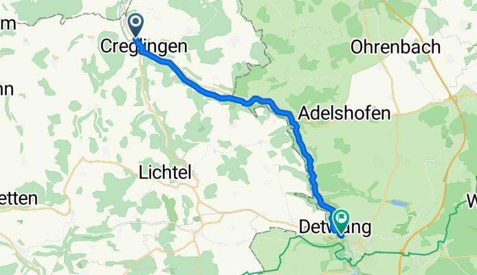 Creglingen - Rothenburg ob der Tauber