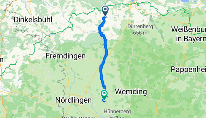 Unterschwaningen - Alerheim