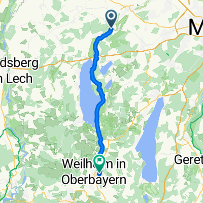 Schöngeising - Weilheim