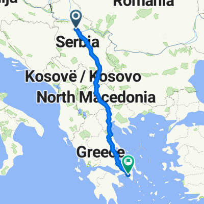 Von Belgrad bis Athen