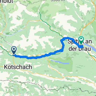 From Oberdrauburg to Spittal an der Drau