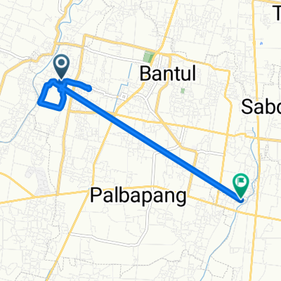 Route from Ringinharjo
