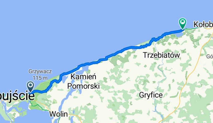 Międzyzdroje - Mrzeżyno