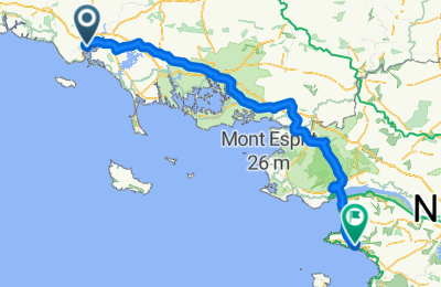 Route in der Bikemap App öffnen