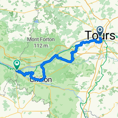 Von Tours bis Montsoreau