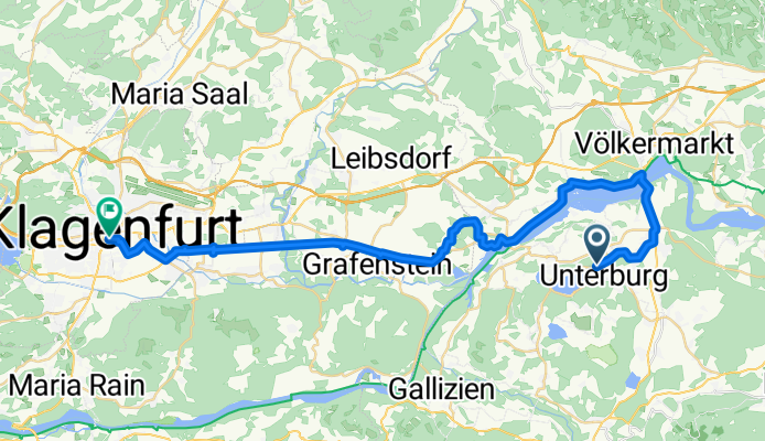 5_Sankt Kanzian am Klopeiner See - Klagenfurt am Wörthersee