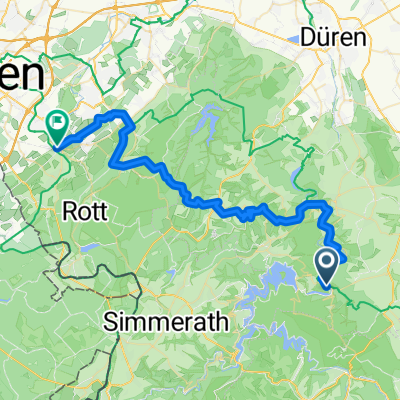 De Heimbach à Aix-la-Chapelle