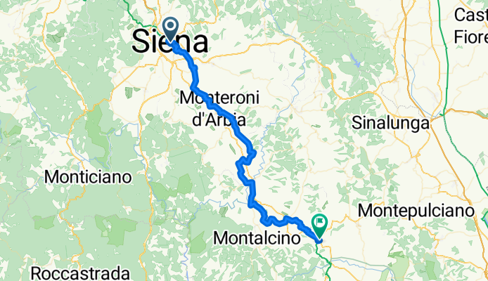 Da Via Cecco Angiolieri a Via Dante Alighieri 111A