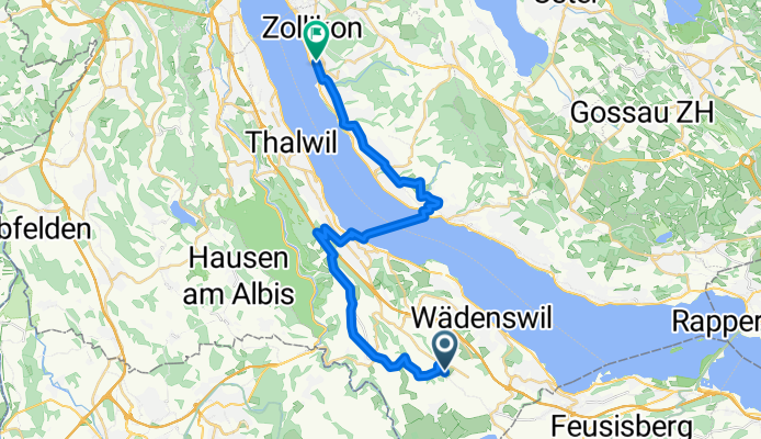 Wädenswil / Eichweid - Küsnacht / Goldbach