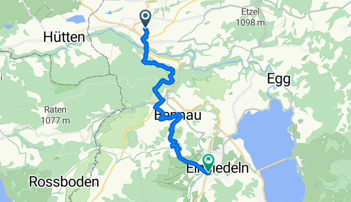 Schindellegi - Einsiedeln