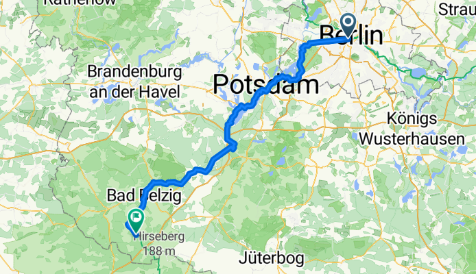 Berlin-Tiergarten - Niemegk