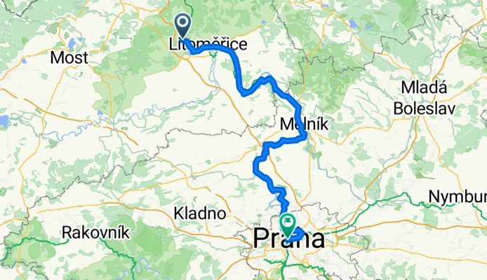 Lobositz - Prag