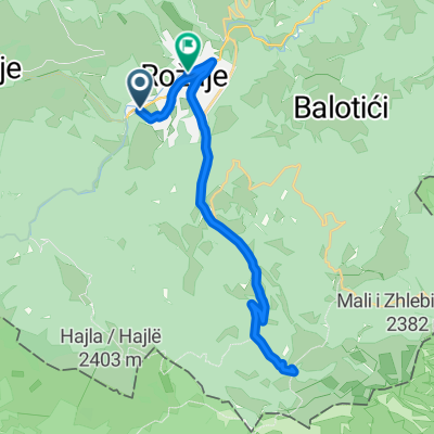 Route from Suhopoljska