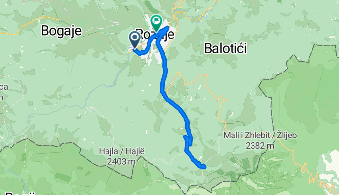 Route from Suhopoljska