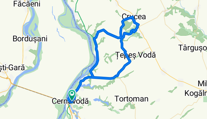 Route in Cernavodă