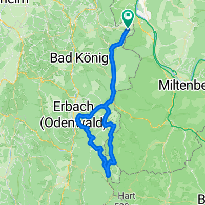 Route in Lützelbach