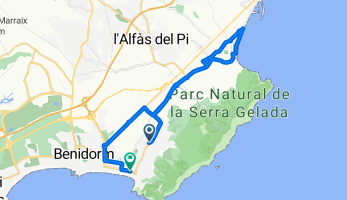 Avenida Doctor Severo Ochoa to Avenida del Mediterráneo