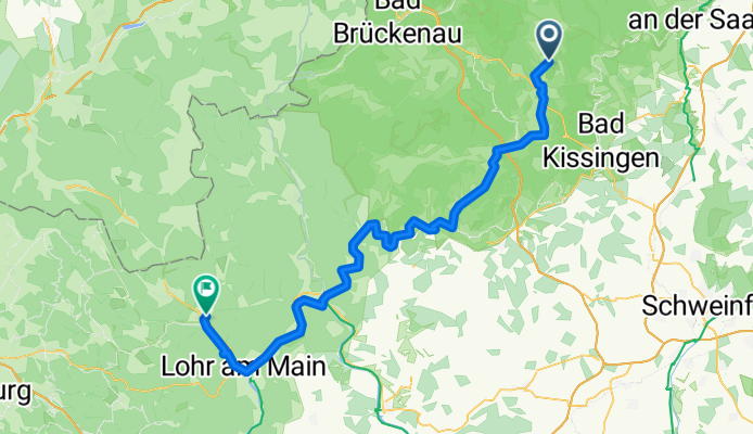 Staffelstein - Schweinfurt