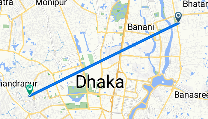 Road No. 1/A to Road Number