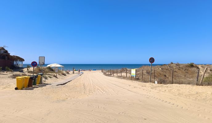 Foto 1 de la ruta de Bikemap "Cartaya - Punta Umbría - Cartaya"