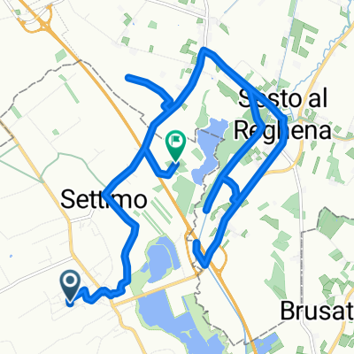 Da Via Verona a Percorso ciclopedonale