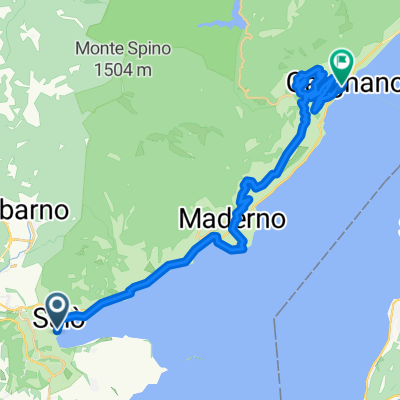 Part 1 Alternative Variant: Salò - Gargnano