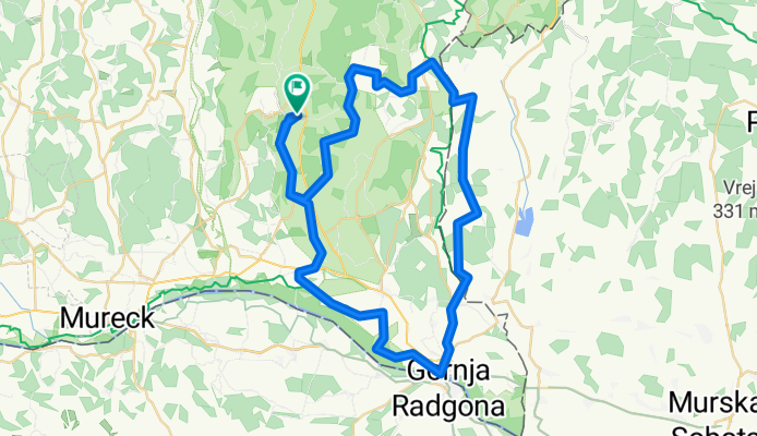 Hof bei Straden, Straden nach Dorfweg Hof, Straden