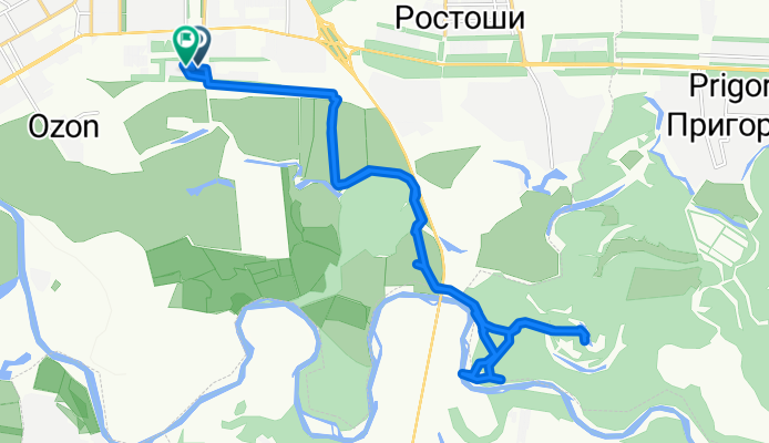 От улица Геннадия Донковцева до улица Геннадия Донковцева корпус