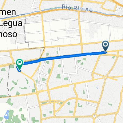 Avenida Óscar Raimundo Benavides, Lima a Avenida Carlos Germán Amezaga, Lima