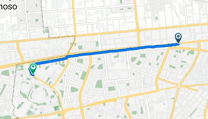 Avenida Óscar Raimundo Benavides, Lima a Avenida Carlos Germán Amezaga, Lima